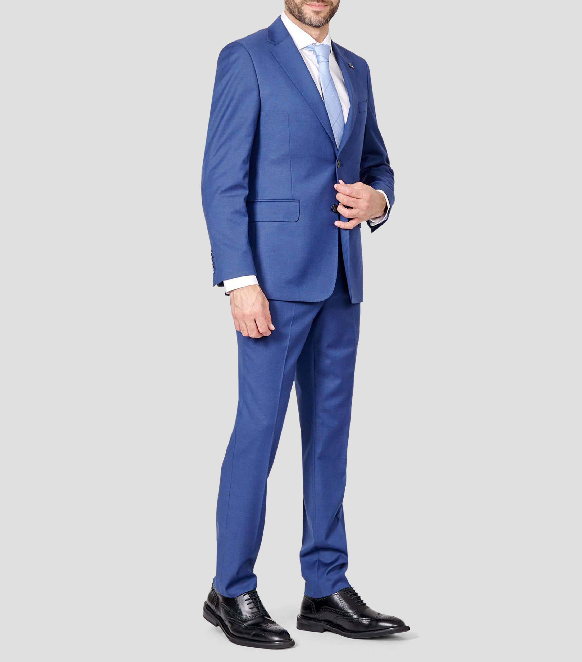 Traje corte Slim Liso Hombre